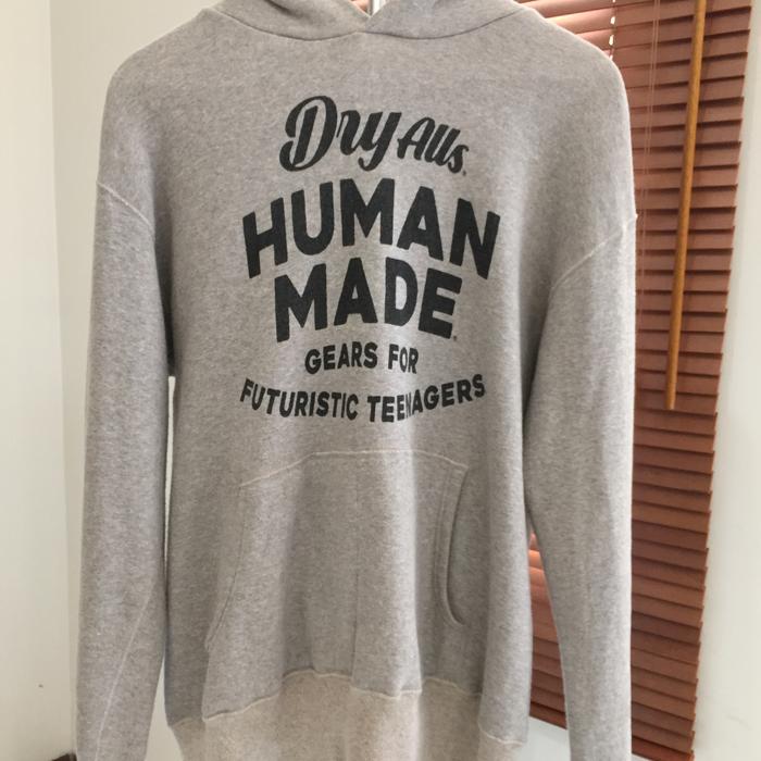 Human Made x Nigo Futuristic Teenagers Grey Hoodie