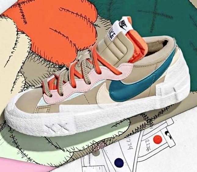 Original Nike Blazer Low x Sacai x Kaws Reed