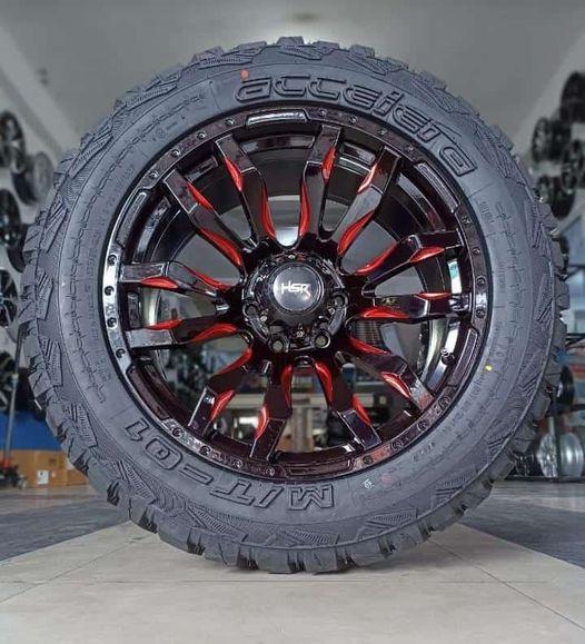 paketan velg ban rng 20 velg pajero dan fortuner velg hsr ring 20
