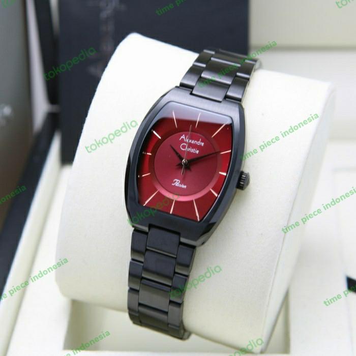 Alexandre Christie AC 2980 / AC 2980LH Black Red Original & Garansi