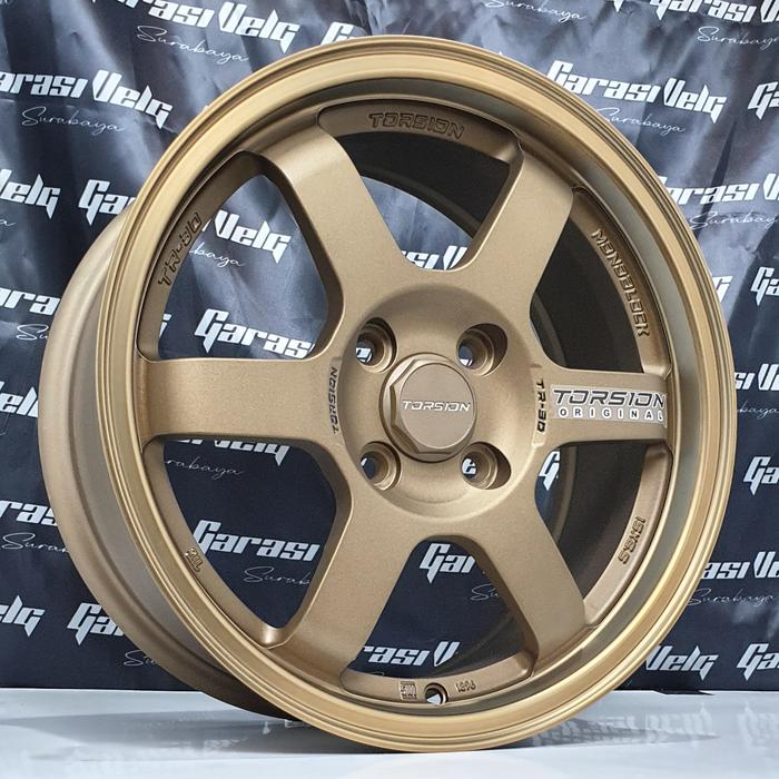 VELG TORSION TR30 BRONZE RING 15 VELG MOBIL MURAH GARASI VELG SURABAYA