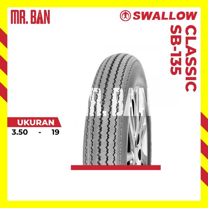 Ban Luar Motor Swallow 350 Ring 19 SB-135 Classic TT