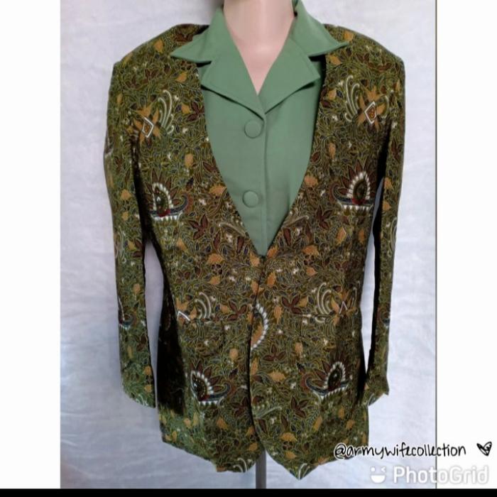 seragam bhayangkari PSU batik persit blazer s-xxxl