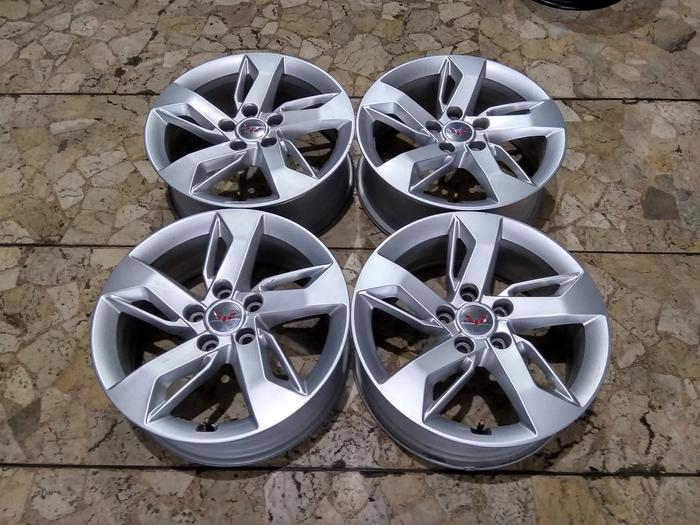 VELG MOBIL BEKAS ORI WULING ALMAZ RING 17x6,5 pcd 5x114 CORTEZ ALMAZ