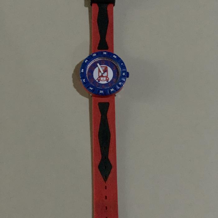 Jam Tangan Anak Swatch London Bus