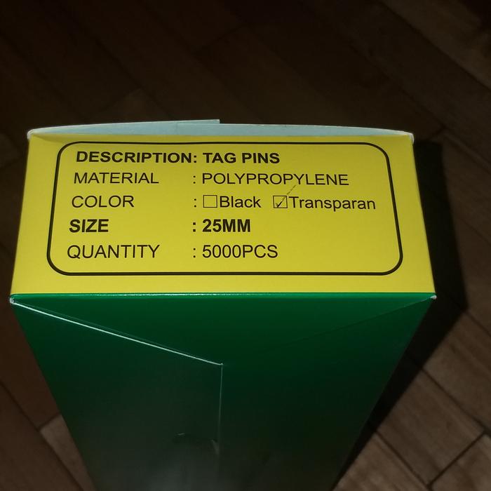 tag pin 25mm fs strong