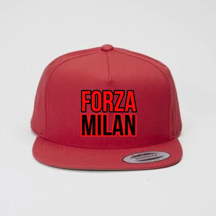Topi Snapback Ac MIlan Forza Milan