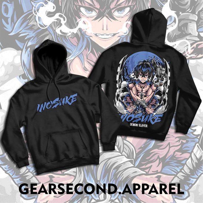 Jaket hoodie demon slayer - inosuke @gearsecond.apparel