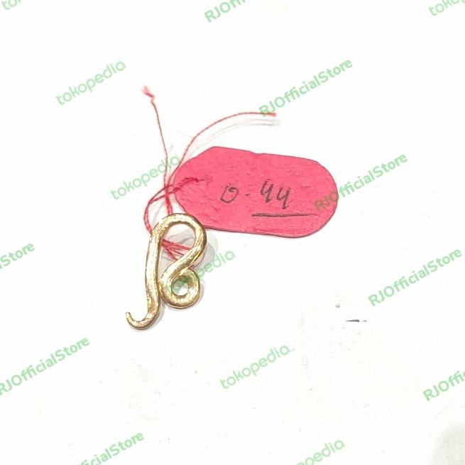 Emas muda 18k / 375 asli Original model Rasi Bintang Zodiak (Liontin)9