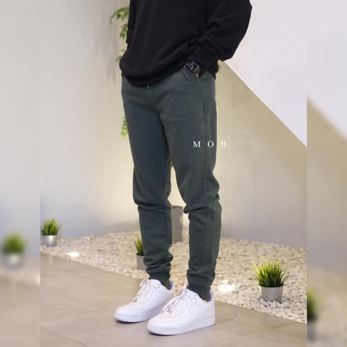 Slim Jogger J.Crew Fleece Dark Green Original