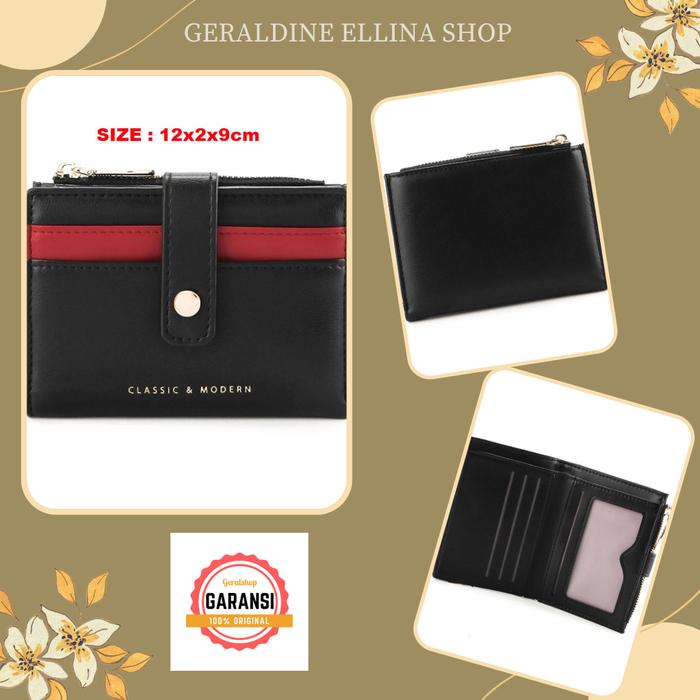 DOMPET WANITA ORIGINAL CONTRAST COLOR HUER WALLET