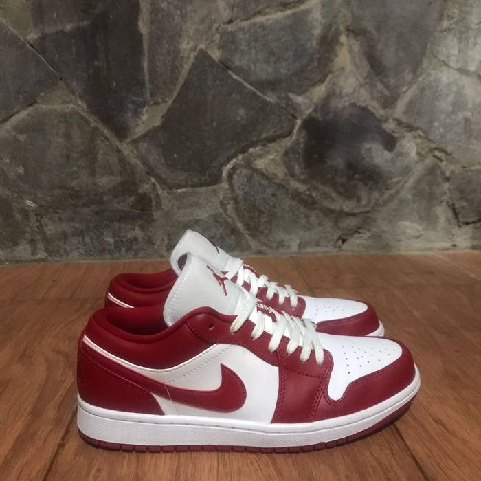 AIR JORDAN 1 LOW GYM RED 100% ORIGINAL