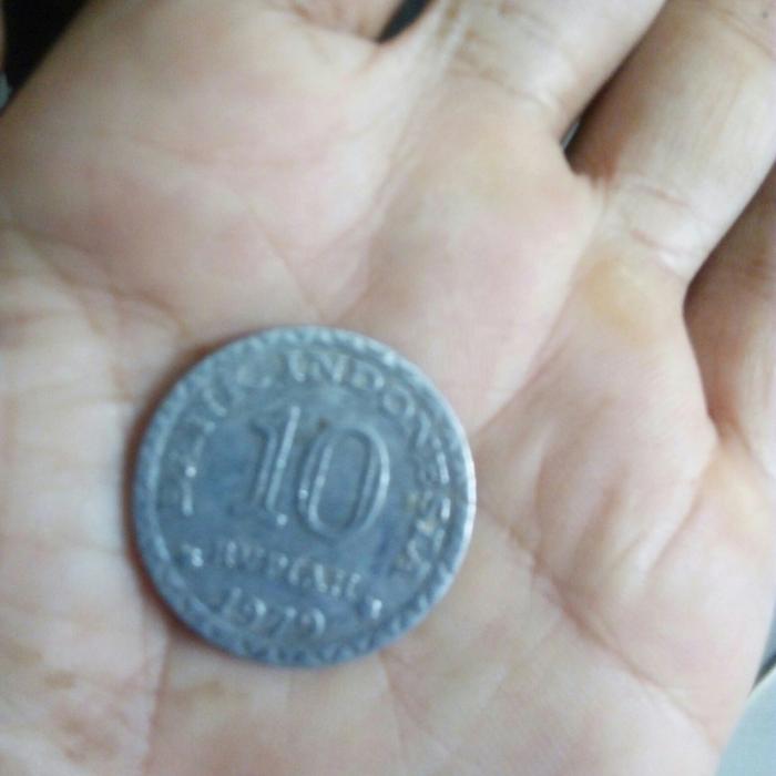 10 rupiah tahun 1979