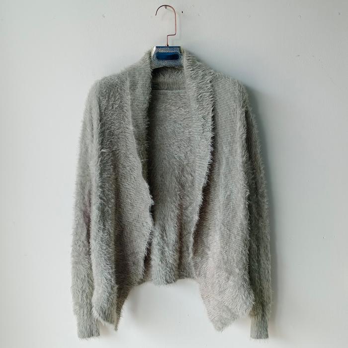 Sweater Wanita Bulu bulu Musim dingin import/Outer wanita Korea import