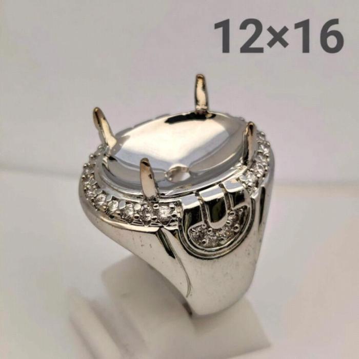 Cincin Ring Emban Alpaka Impor Perak Hongkong Super mewah sircon micro