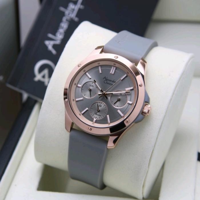 Jam Tangan Wanita ORIGINAL Alexandre Christie Ac 2970 BF Stainless