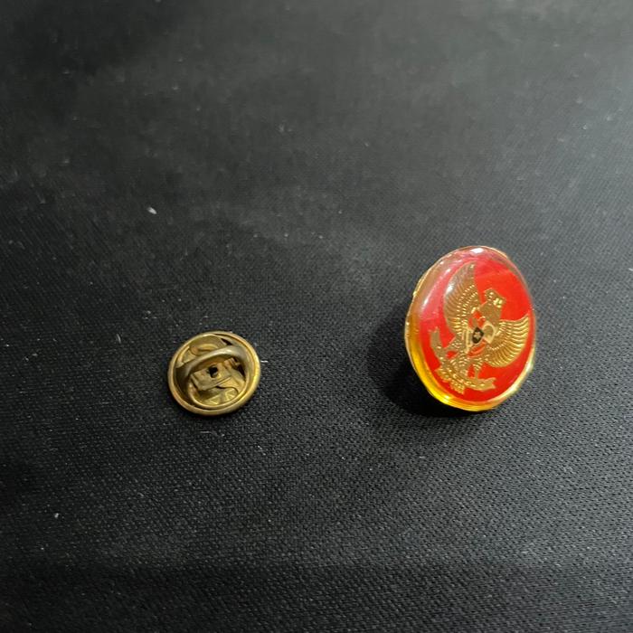 Pin Garuda Bulat - Pin Garuda Indonesia Bulat Fiber - Pin Kerah Garuda
