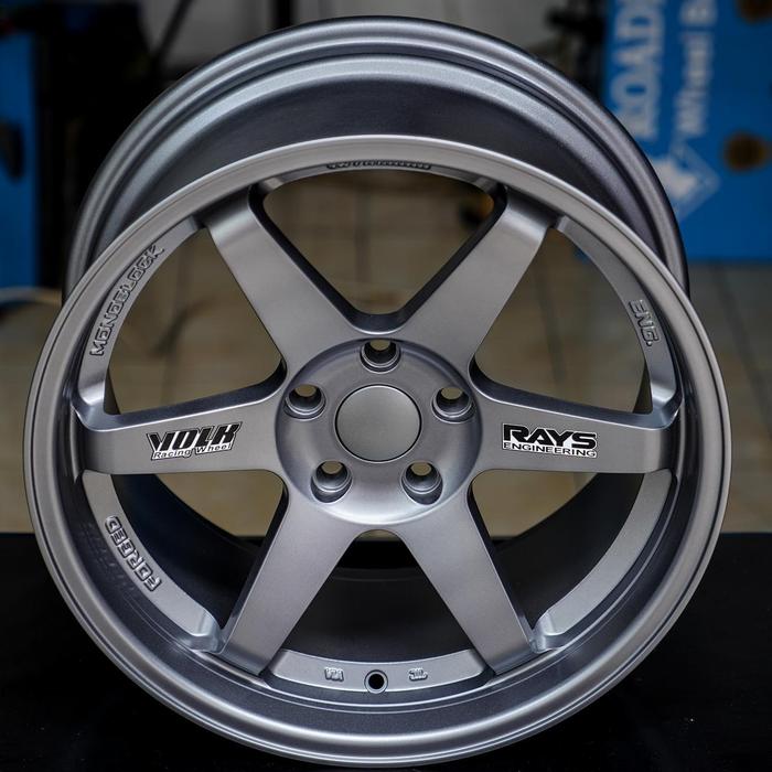 velg mobil ring 18 TE37 TTA lebar belang velg mobil racing ring 18