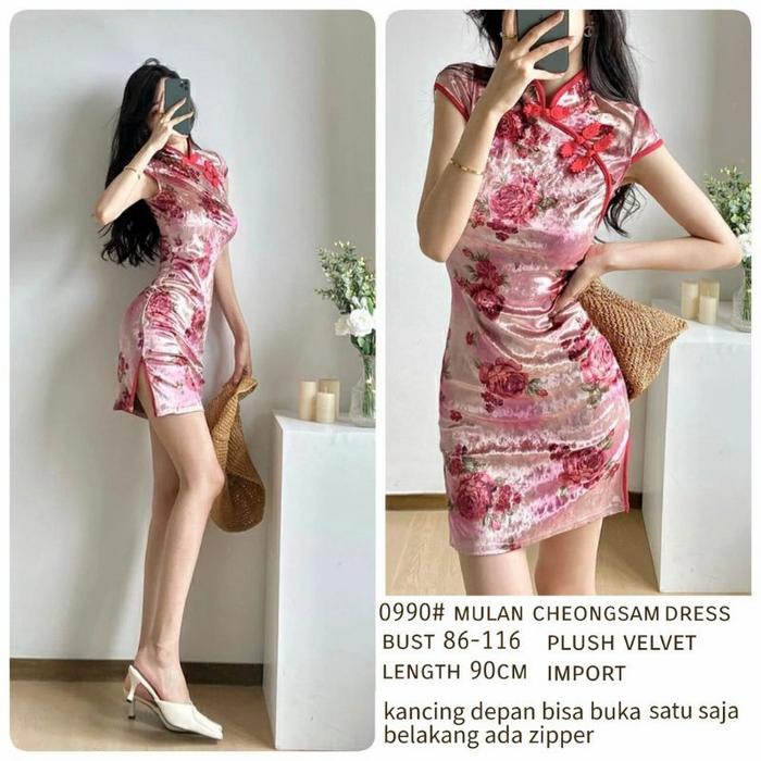 DRESS CHEONGSAM QIPAO
