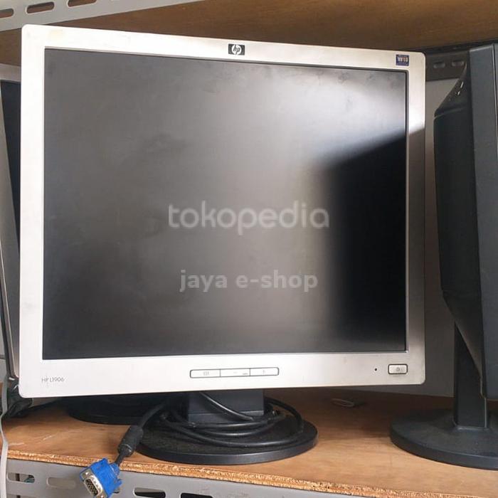 monitor Hp L1906 19" Kotak square bSb cewek kampus seksi