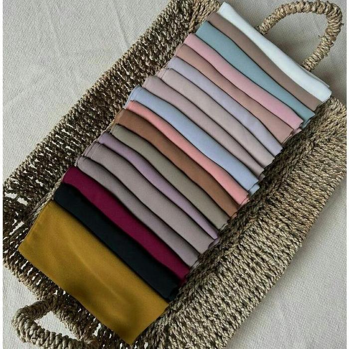 MELAYU INSTAN SHAWL || PLAIN SQUARE BY GONEGANI