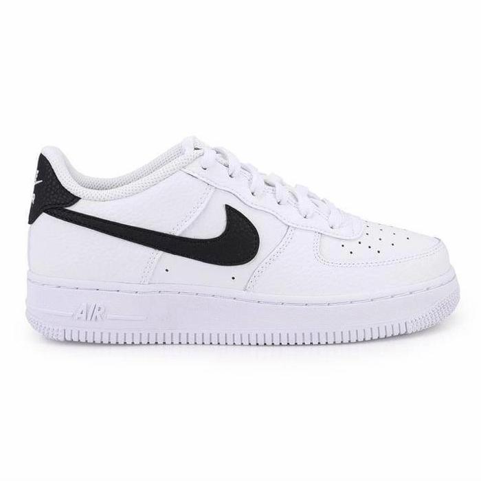 nike airforce 1 white black gs