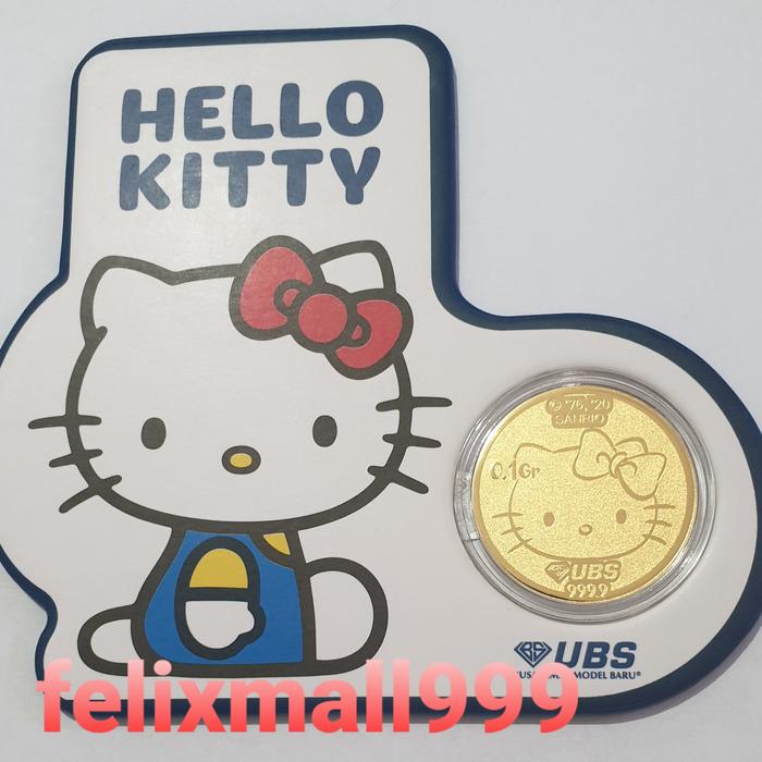 GIFT SERIES UBS HELLO KITTY THIN SERIES 0.1 GR / LM UBS THIN 0.1 GR
