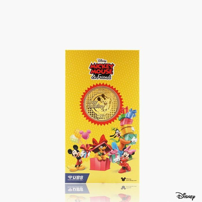 angpao ubs 0.2g happy birthday/ubs 0.2g mickey mouse happy birthday