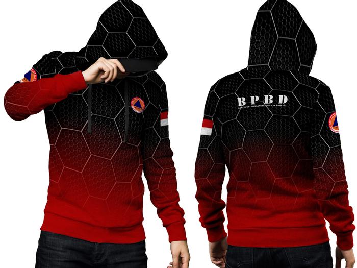JS | Jaket Hoodie Pria BPBD Pullover / Jaket Trc BPBD FullPrint