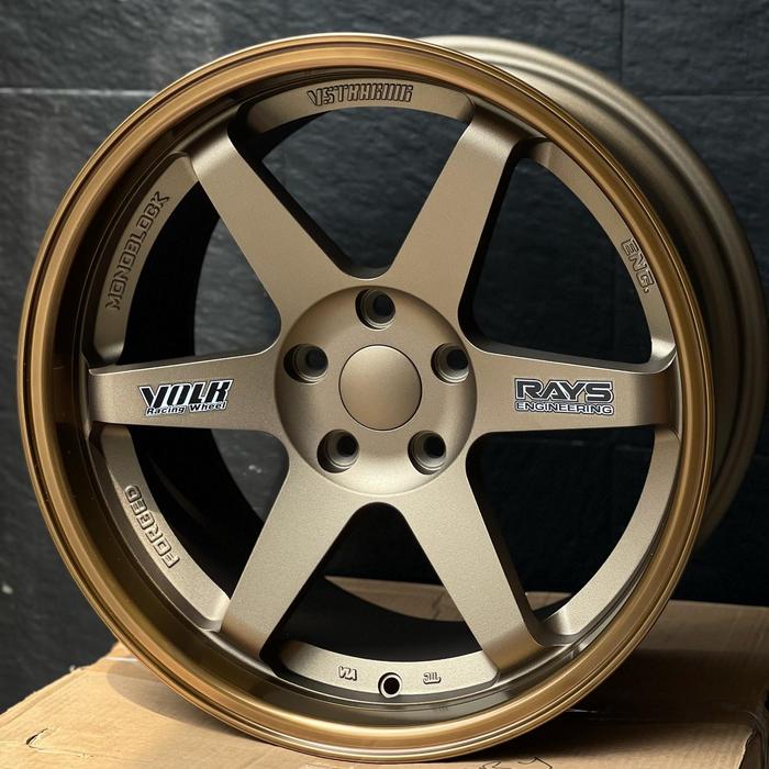 Paket ban velg mobil ring 18 TE37 TTA BAN GT RADIAL CHAMPIRO 235 50 18
