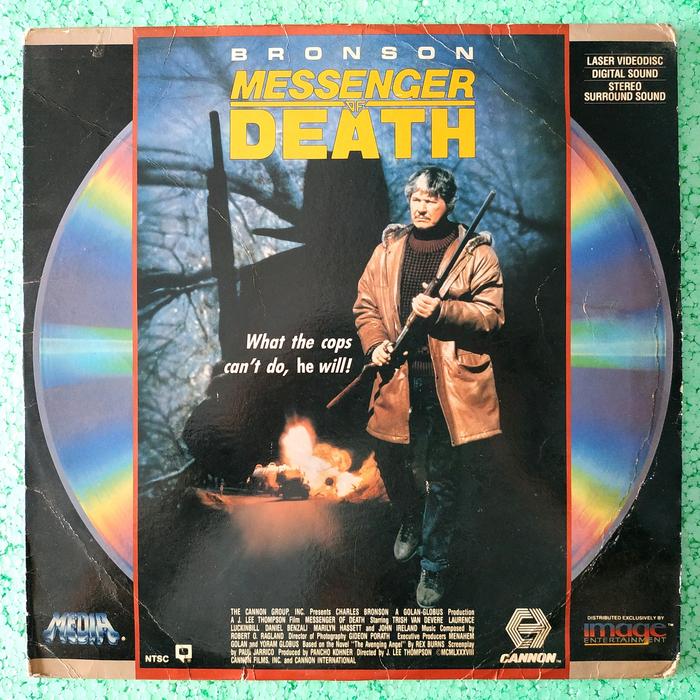 MESSENGER OF DEATH LASERDISC