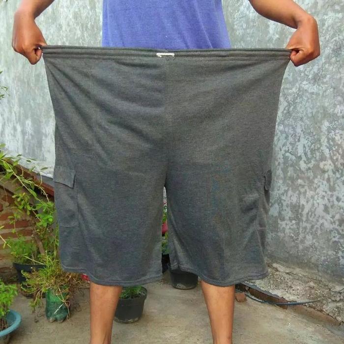Celana pendek KOLOR misty big size saku kempol