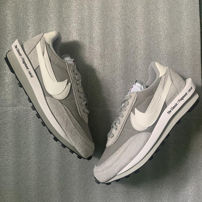 nike sacai fragment LDwaffle grey
