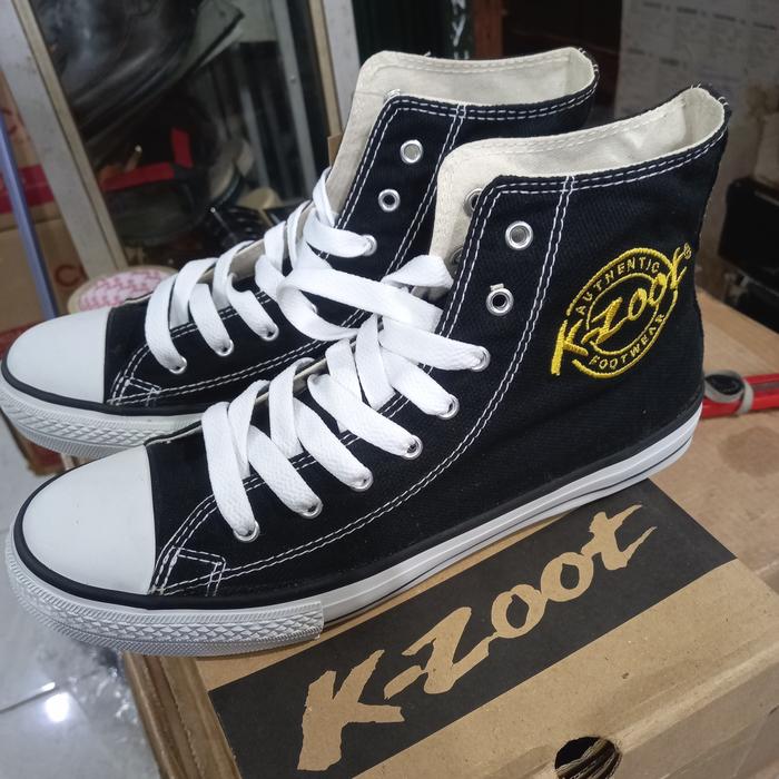 sepatu sekolah hitam k-zoot original hamilton