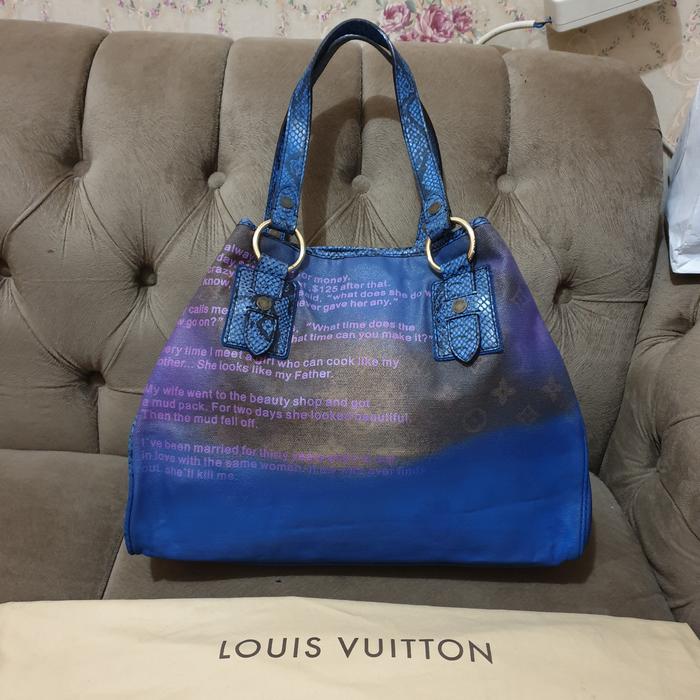 mulus .authentic tas wanita .tote bag louis vuitton .lv limitet