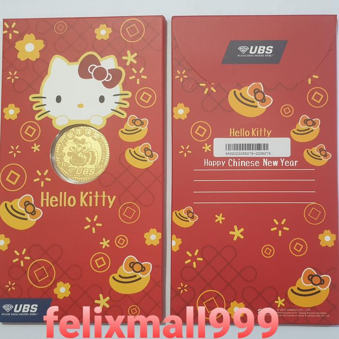 GIFT SERIES UBS CNY IMLEK HELLO KITTY THIN SERIES 0.1 GR