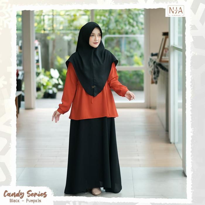 GAMIS WANITA / CANDY DRESS SET BY NJA