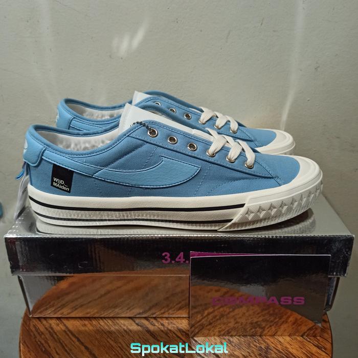 Sepatu Compass X Unkl 347 Low Baby Blue No.6 Size 40 - 44 Original BNIB Fullset