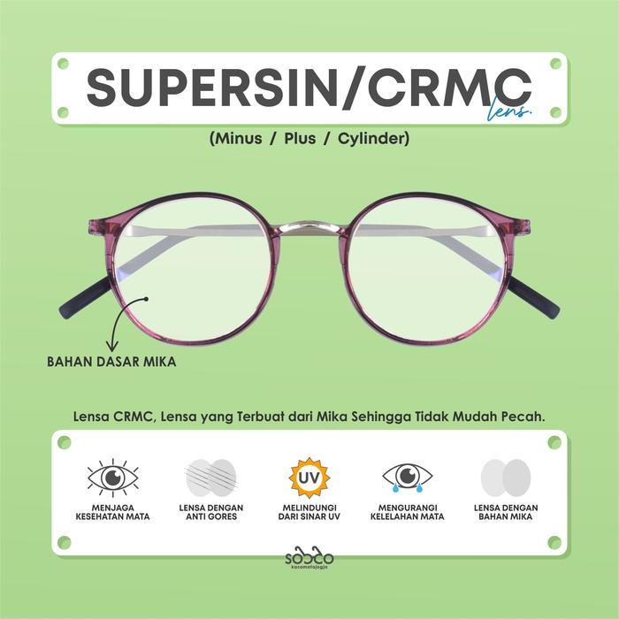 Lensa Supersin (Minus/Plus/Silinder)