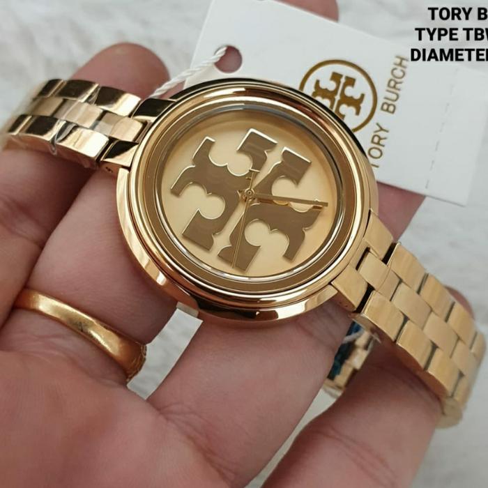 Jam Tangan Wanita Tory Burch TBW TB 6209 6208 All Steel Original 36mm