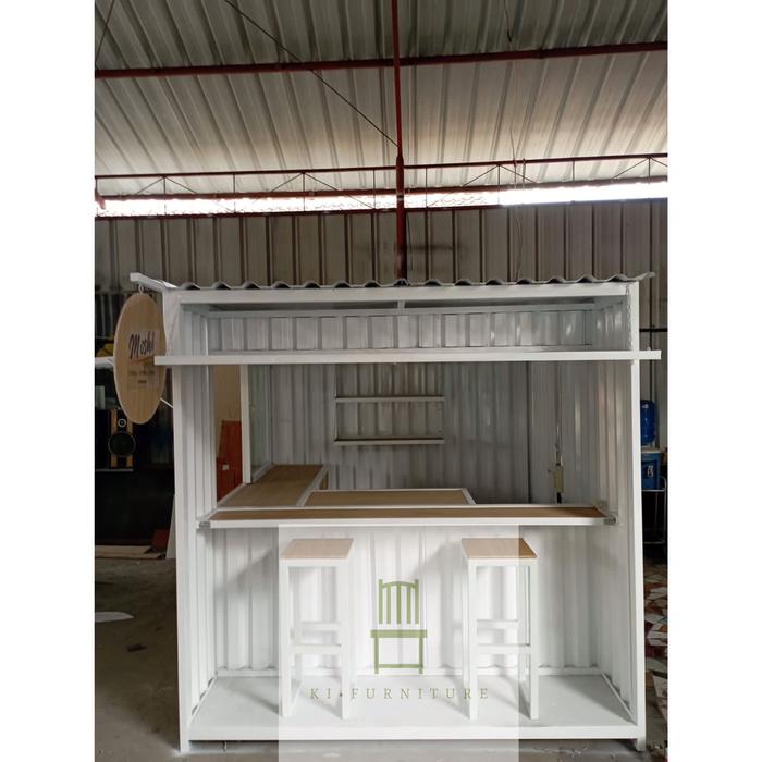 booth custom container / mini cafe container / container japan