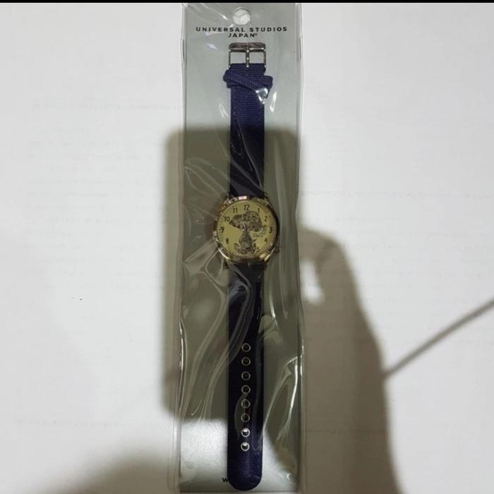 Jam Tangan Snoopy Universal Studio Japan Original Biru Pria 2020