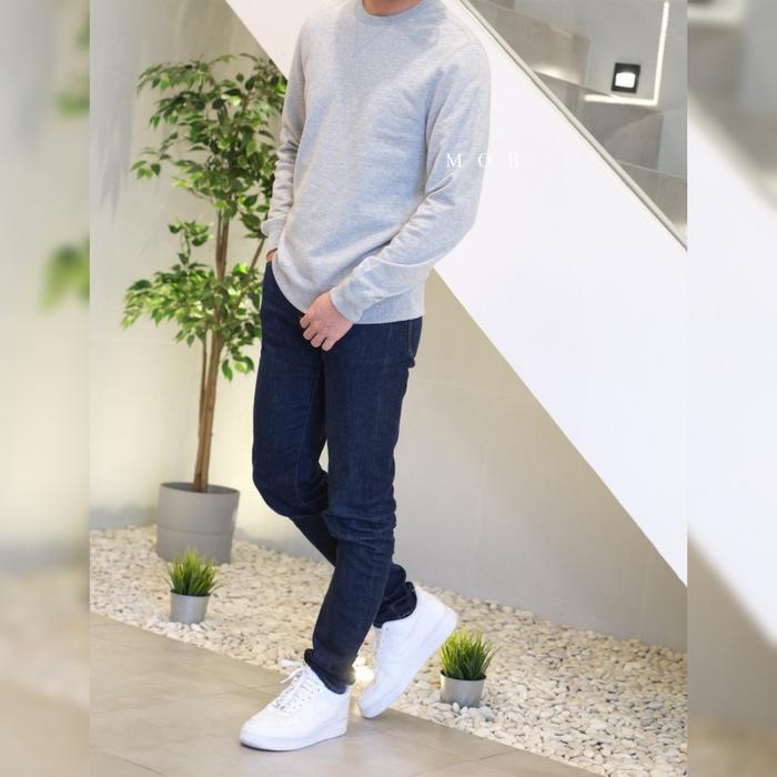 Sweater J.Crew Fleece Grey Original