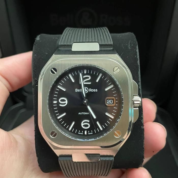 bellnross BR 05 black rubber jam pria