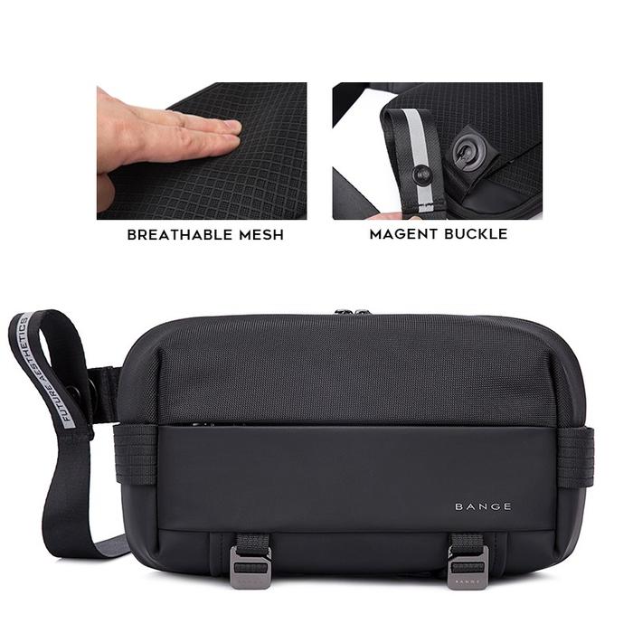 Tas Selempang Bange Men Slingbag Anti Theft Tas Selempang Anti Maling