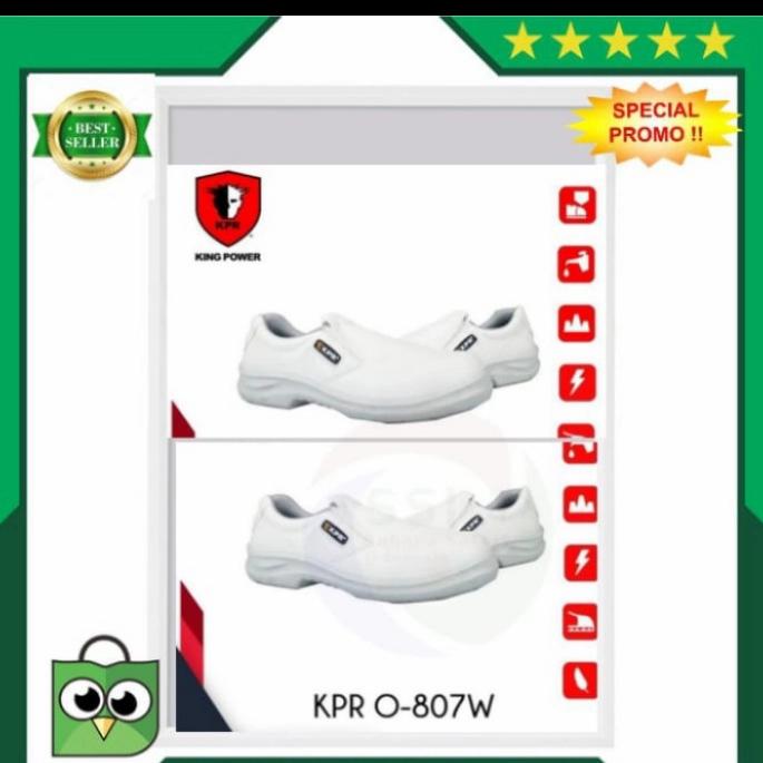 SEPATU KING POWER PUTIH 0-807 W/ SEPATU KING POWER ORIGINAL