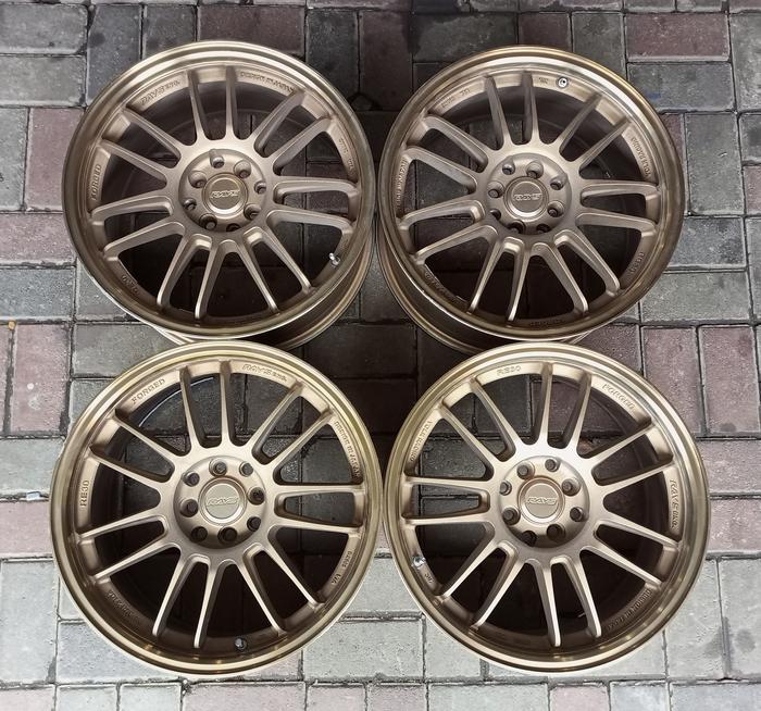 Velg Seken Rays Volk Rays RE30 Ring 17 Lebar 7.5 PCD 4x100/4x114