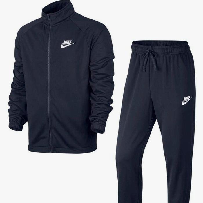 NIKE JACKET TRACK PANT SET NAVY BLUE / JAKET CELANA PRIA 100% ORIGINAL