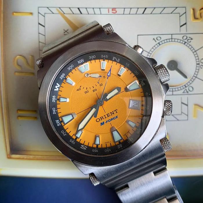 jam tangan original Orient M-Force EX-07