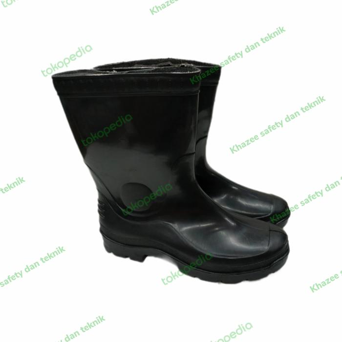 sepatu boots karet pendek pria / sepatu boots pendek / sepatu boot